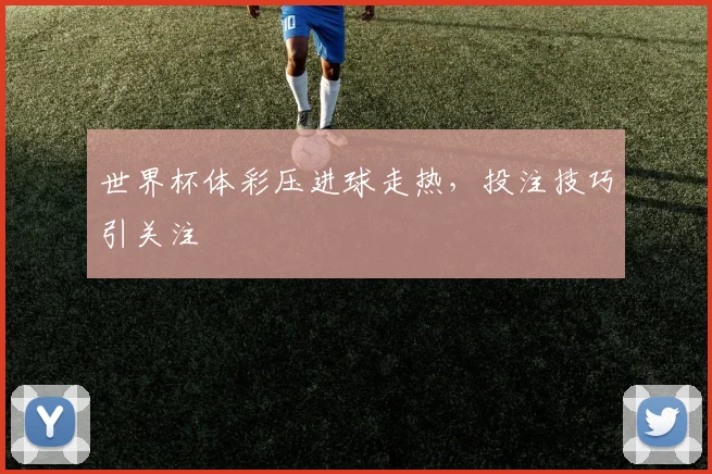 世界杯体彩压进球走热,投注技巧引关注